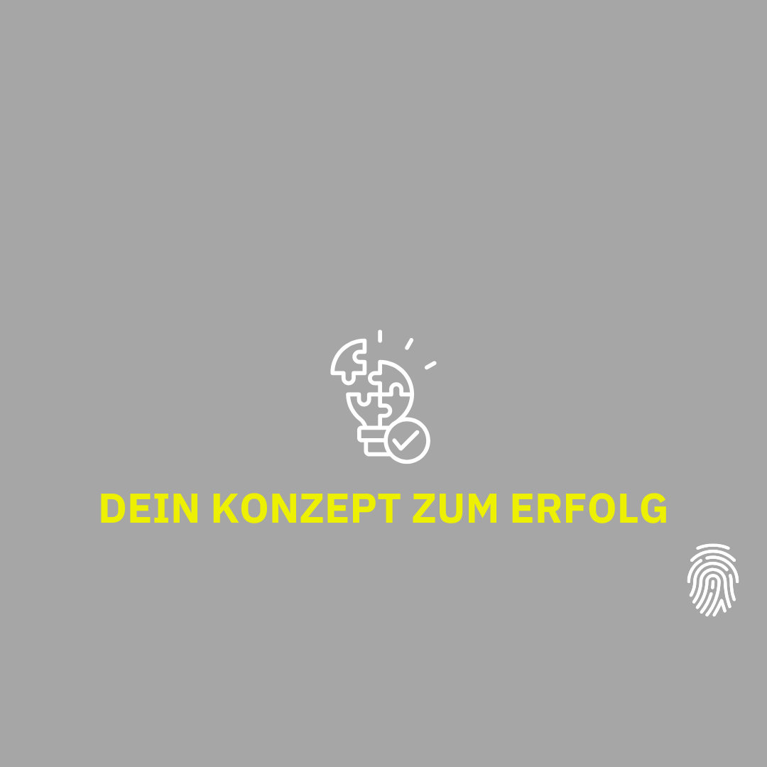 Dein konzept zum Erfolg